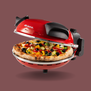 Ariete Pizza Pita Maker, Red, 905, 1200 Watts