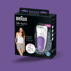Braun Silk Epil 5541 Women's Wet and Dry Cordless Epilator