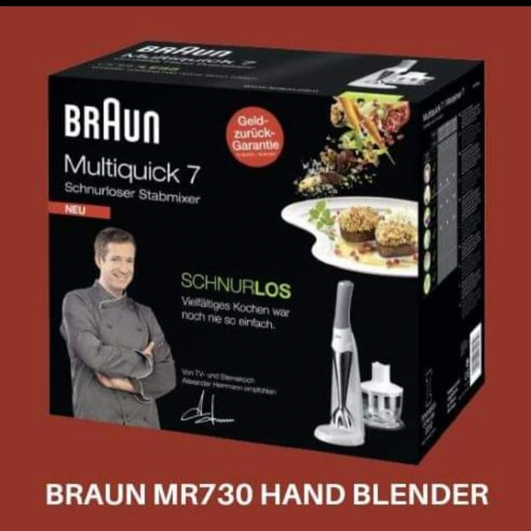  Braun Multiquick 7 MQ735 Sauce Hand Blender, Black: Ear  Thermometers: Home & Kitchen
